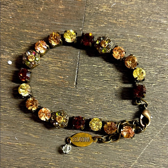 Bella Donna  Multicolor Crystal Bracelet - Picture 1 of 2
